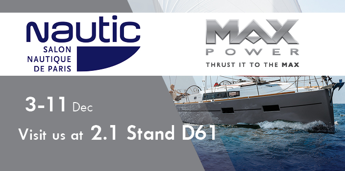 Max Power au Salon Nautique de Paris 2016